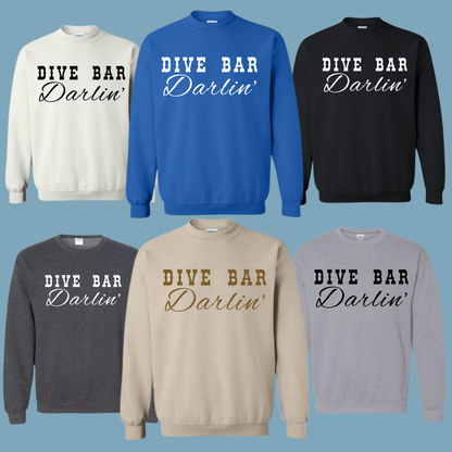 Dive bar Darlin’ crewneck