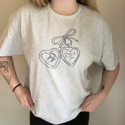 Love locket western tee | Western Valentines Shirt