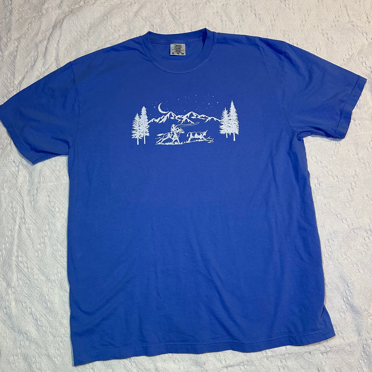 PNW Mountain roping tee | western rodeo t-shirt