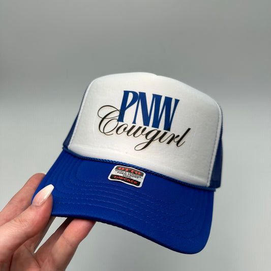 Pnw cowgirl trucker hat