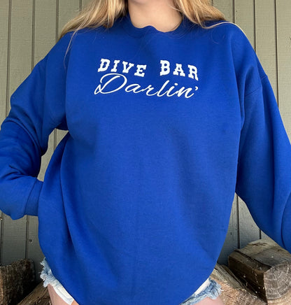 Dive bar Darlin’ crewneck