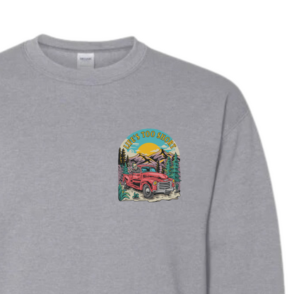 Lifes too short crewneck | Western crewneck