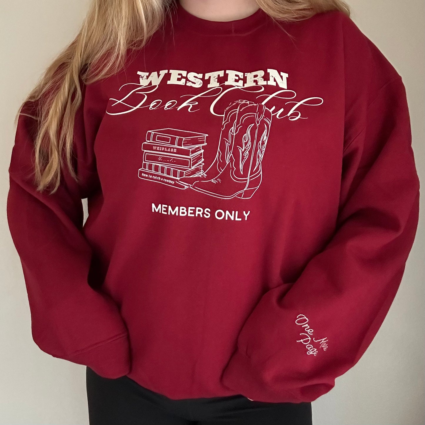 Western book club crewneck | western sweatshirt