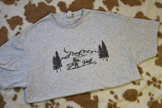 Roping Mountain Tee