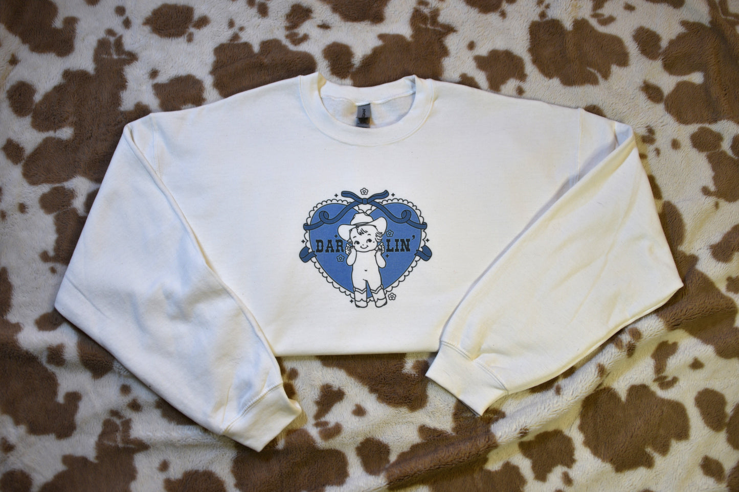 Darlin' baby cowboy Crewneck