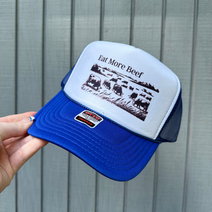 Eat more beef trucker hat