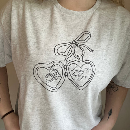 Love locket western tee | Western Valentines Shirt