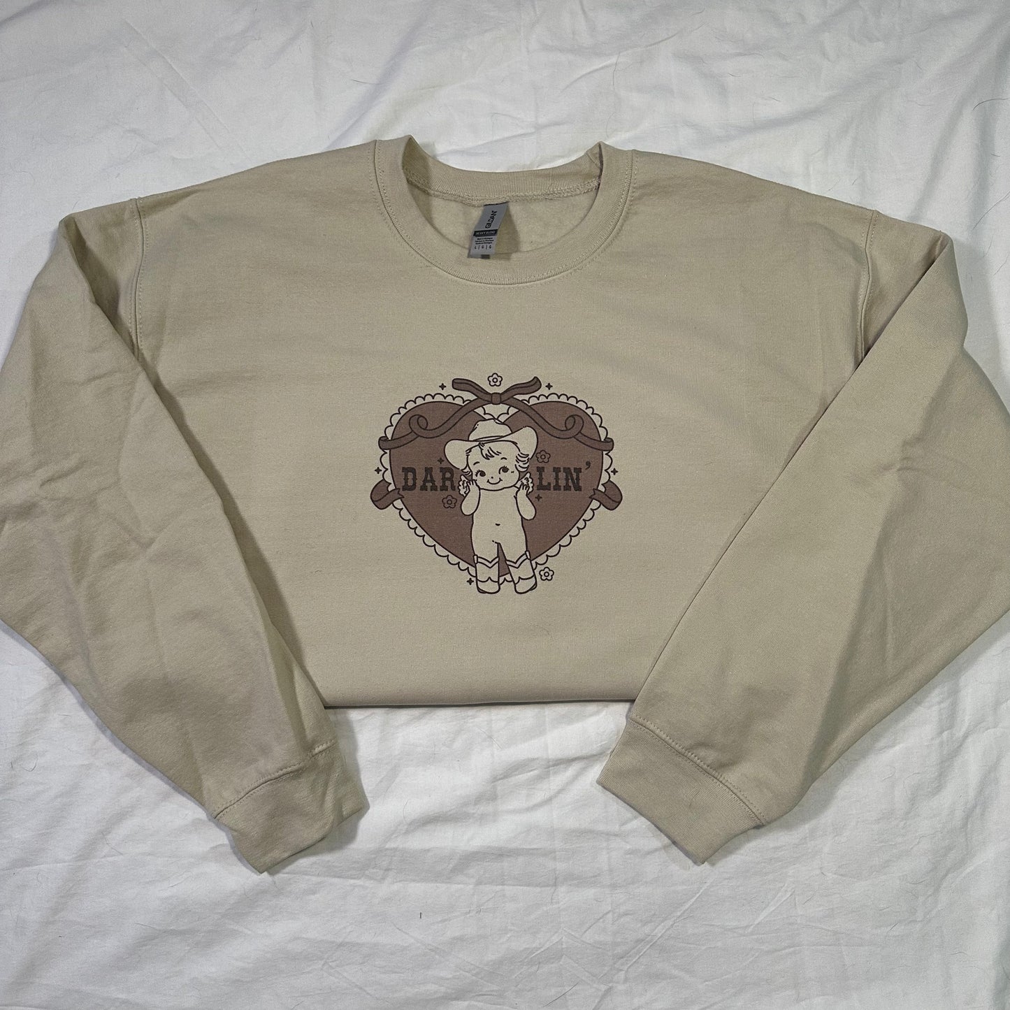 Darlin' baby cowboy Crewneck