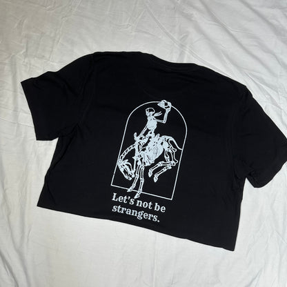 Rodeo Let’s Not Be Stranges Black Tee