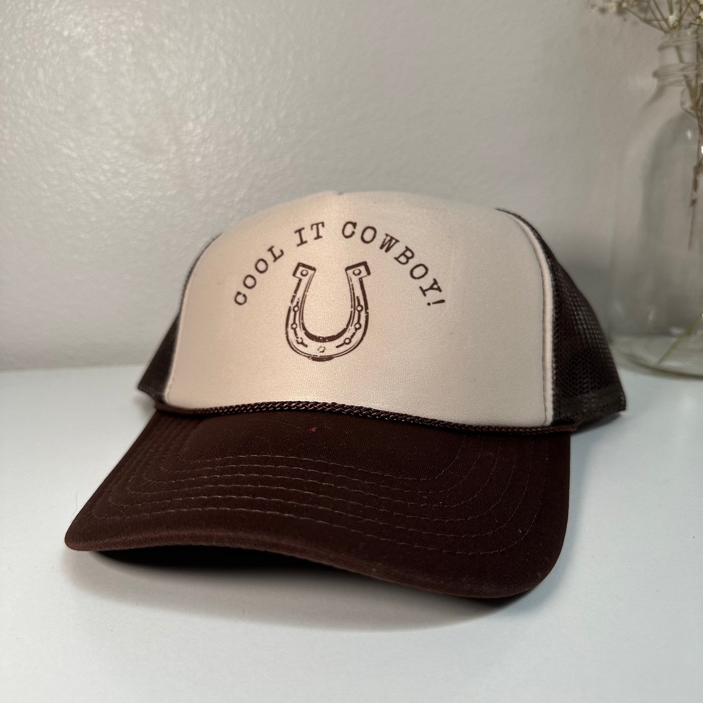 Cool It Cowboy Trucker Hats