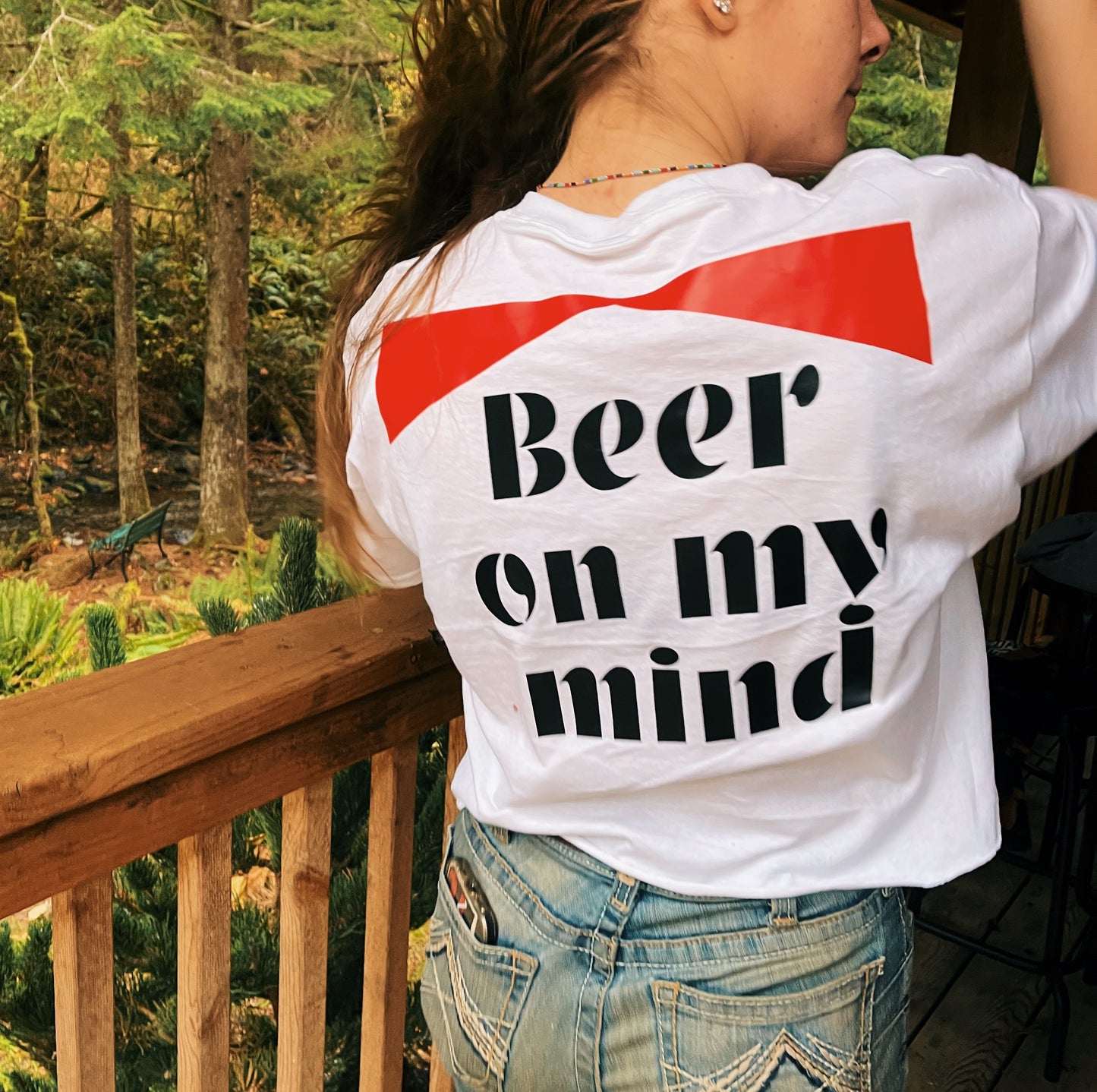 Beer on my mind tee