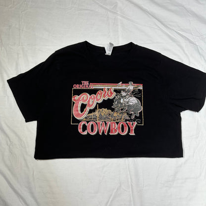 Coors cowboy tee