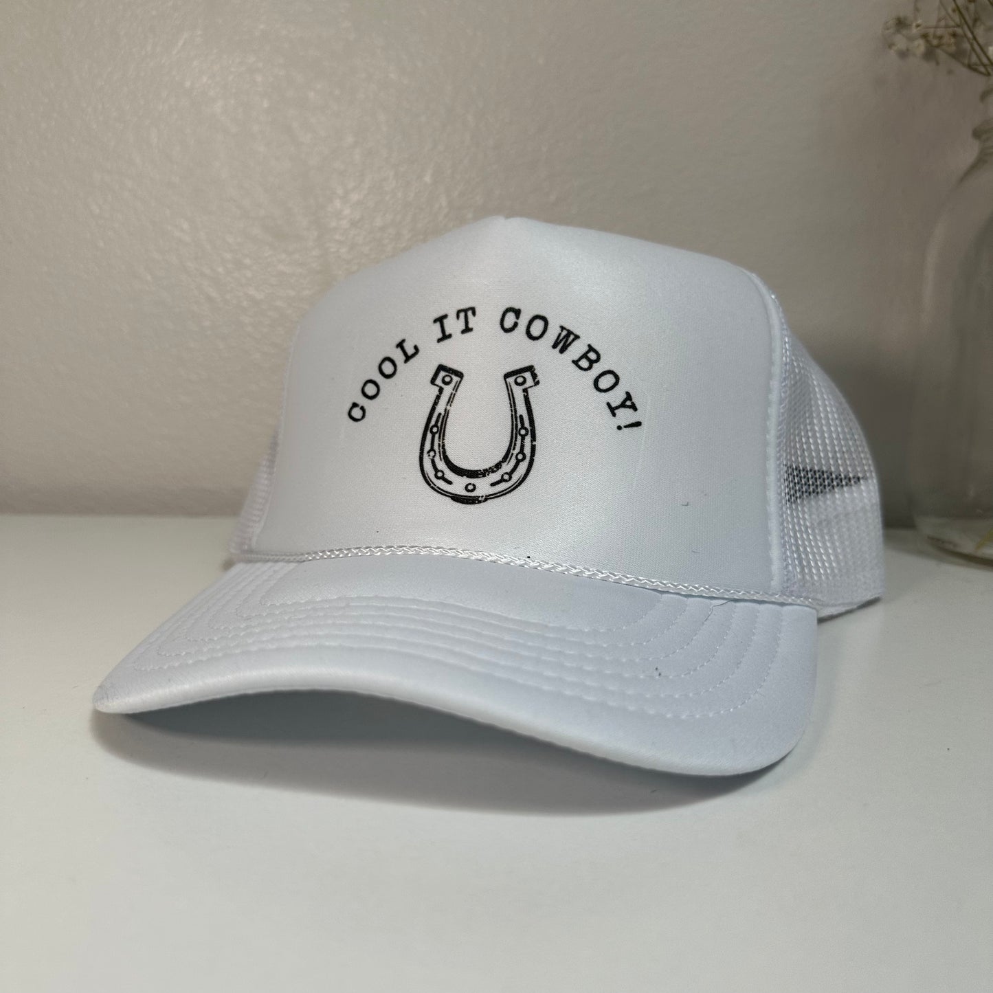 Cool It Cowboy Trucker Hats